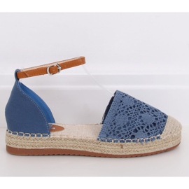 Espadrillas taglio blu 3035 Blu 2
