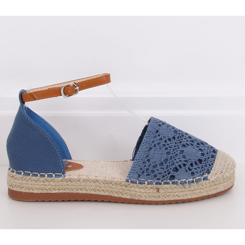 Espadrillas taglio blu 3035 Blu 2