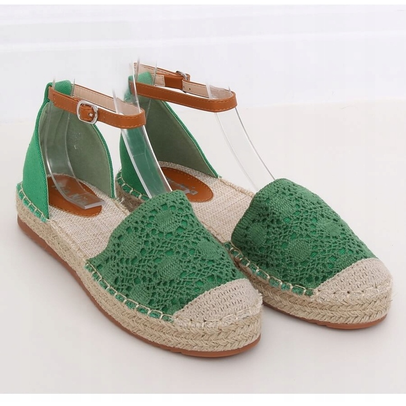 Espadrillas taglio verde 3035 Green 1