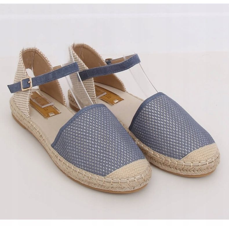 Espadrillas da donna blu MB-64119 Blu 1