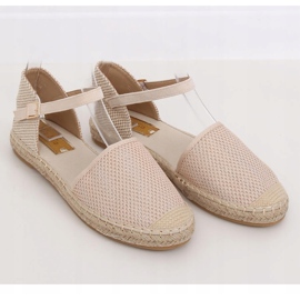 Espadrillas beige da donna MB-64119 Beige 1