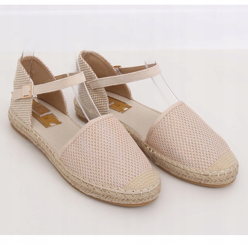 Espadrillas beige da donna MB-64119 Beige 1