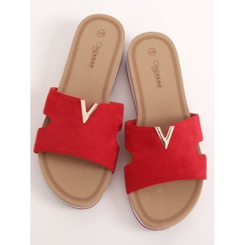 Red Pantofole rosse da donna G-5035 Red rosso 1
