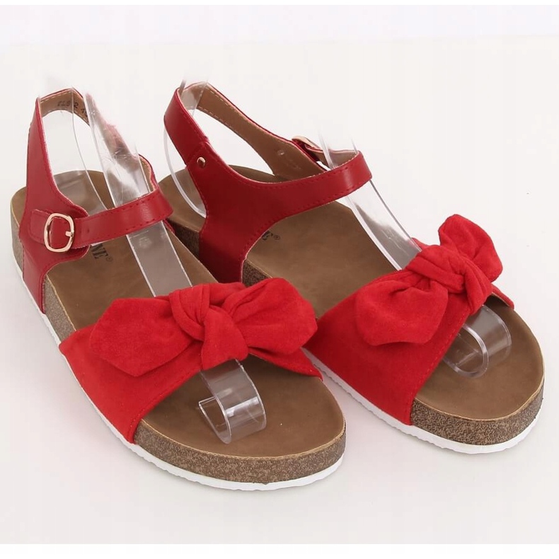 Sandali rossi da donna TL8-2 Red rosso 1