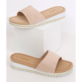 Pantofole da donna beige G-5036 Beige 1