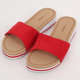 Red Pantofole rosse da donna G-5036 Red rosso 1