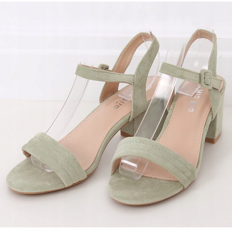 Sandali tacco alto celadon 99-61A Verde 1