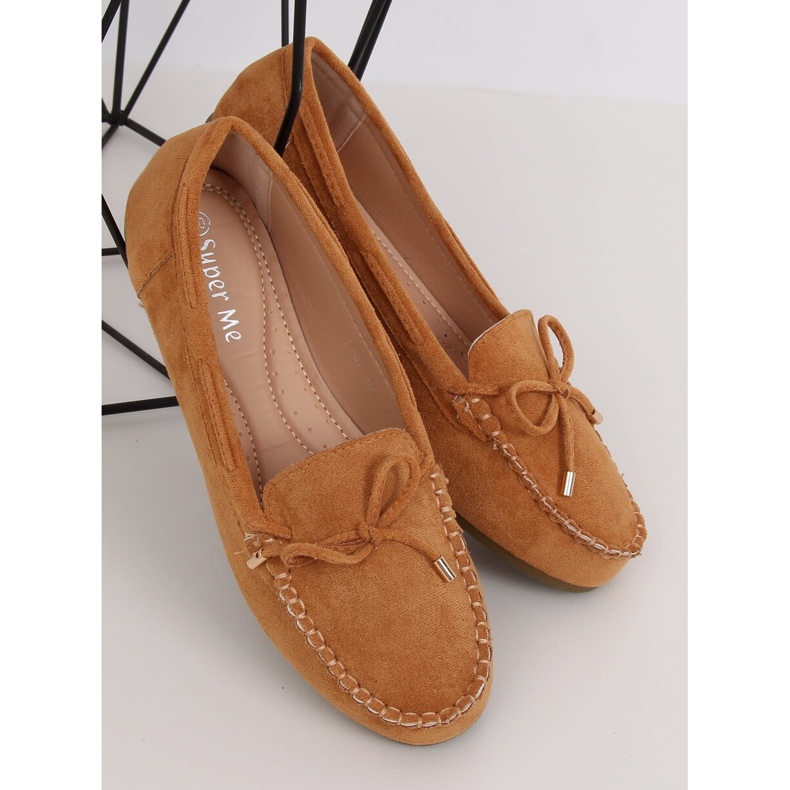Cammello LL97 Mocassini da donna color cammello marrone 1