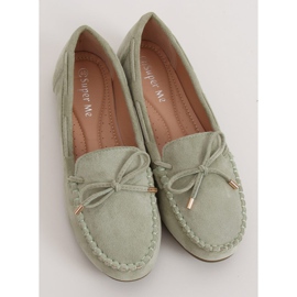 Mocassini donna acquamarina LL97 Green verde 1