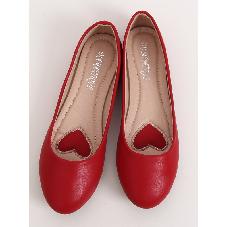 Ballerine da donna rosse YSD817 Red rosso 1