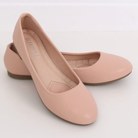 Ballerine rosa da donna YSD817 Nude 1