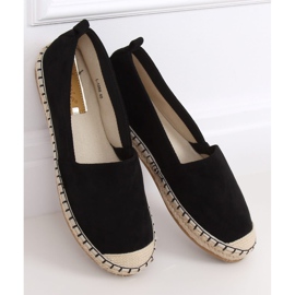 Espadrillas nere da donna L-1068 Black nero 1