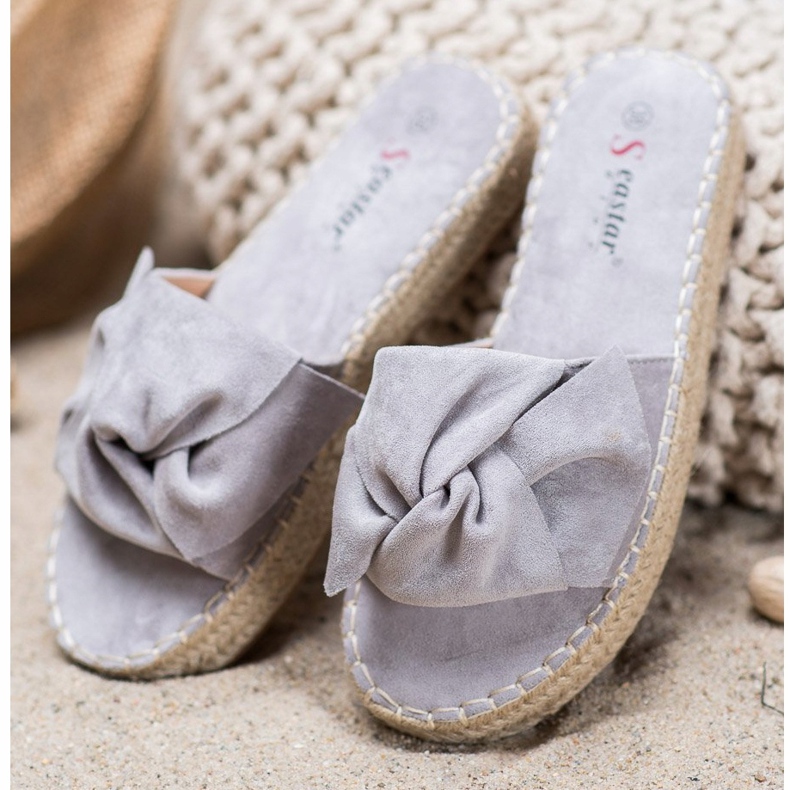Seastar Espadrillas in camoscio grigio 1