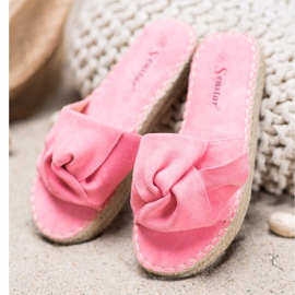 Seastar Espadrillas in camoscio rosa 1