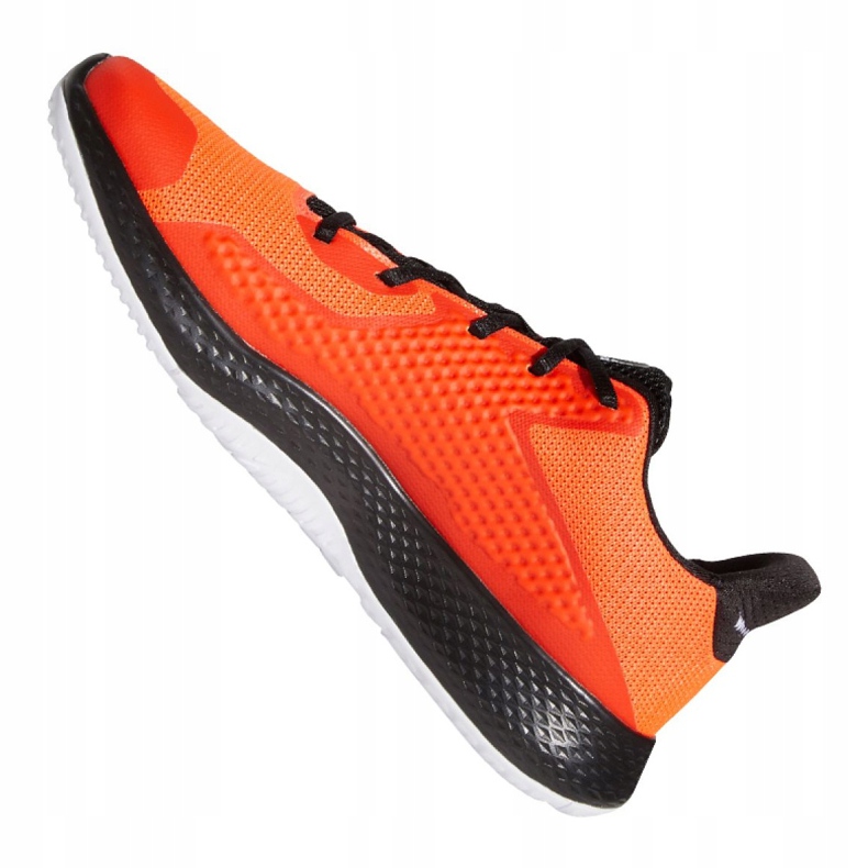 Scarpe Adidas FitBounce Trainer M EE4600 nero arancia 1