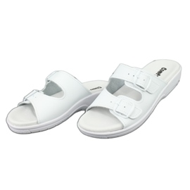Pantofole profilattiche bianche Comfooty Carolina bianco 2