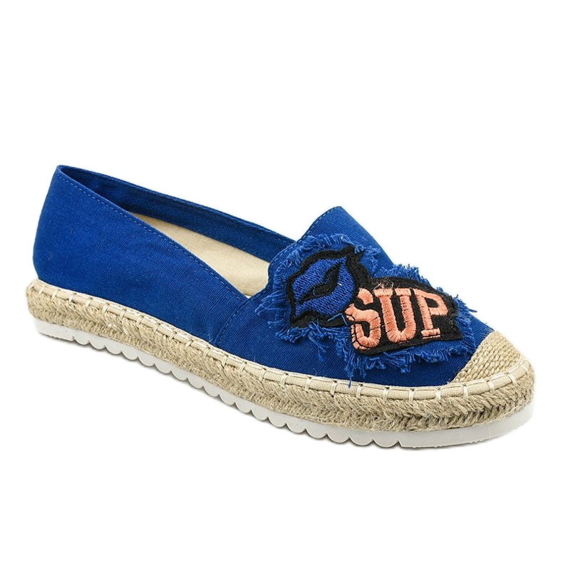 Espadrillas blu navy L-1047 1