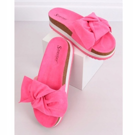 Pantofole rosa da donna SS116P Fushia 2