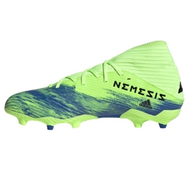 Scarpe da calcio Adidas Nemeziz 19.3 Fg M FV3988 rosso verde 1