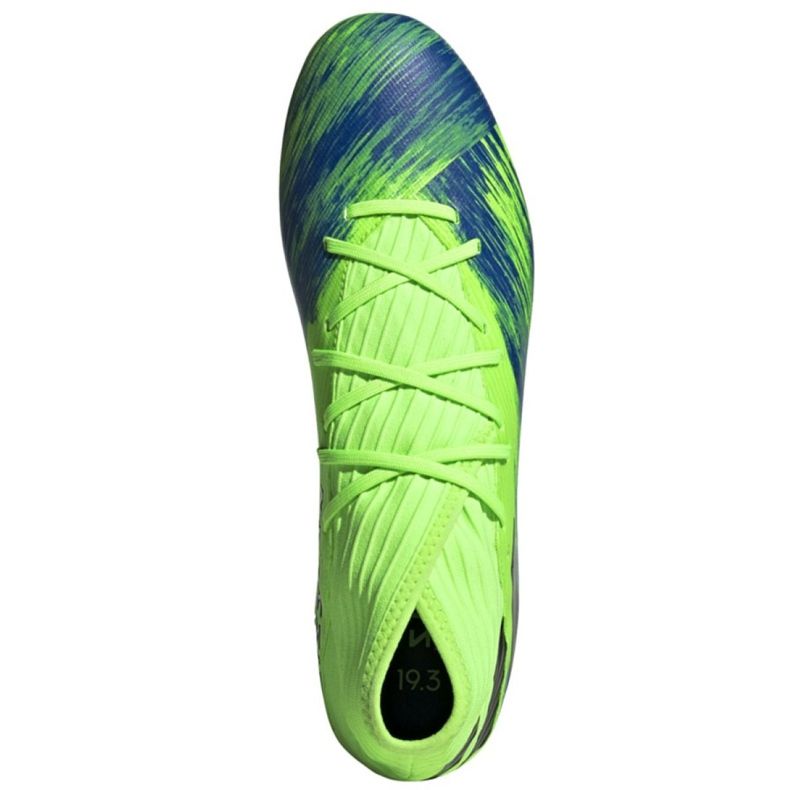 Scarpe da calcio Adidas Nemeziz 19.3 Fg M FV3988 rosso verde 2