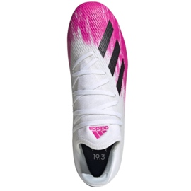 Scarpe da calcio Adidas X 19.3 Fg M EG7132 rosso bianco 2