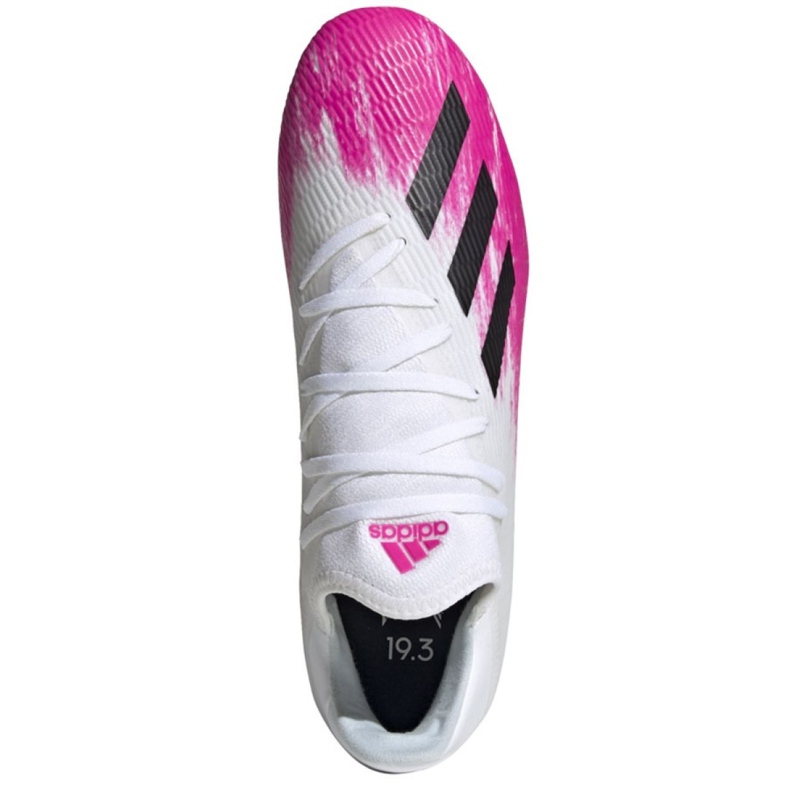 Scarpe da calcio Adidas X 19.3 Fg M EG7132 rosso bianca 2