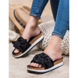 Seastar Pantofole casual in pelle scamosciata nero 2