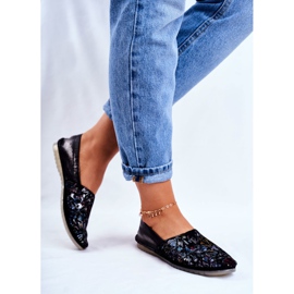 Ballerine da donna Maciejka Pelle Nero 01930-70 / 00-0 multicolore 2