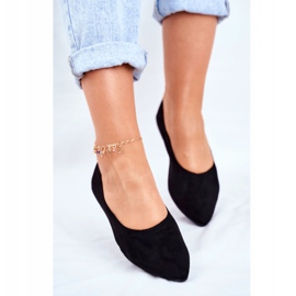 PS1 Ballerine Donna Eco-Suede Nero Bellissima 2