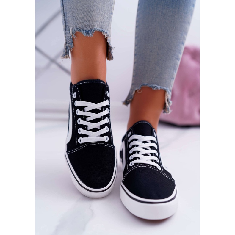 NEWS Sneakers Bestro nere da donna nero 2