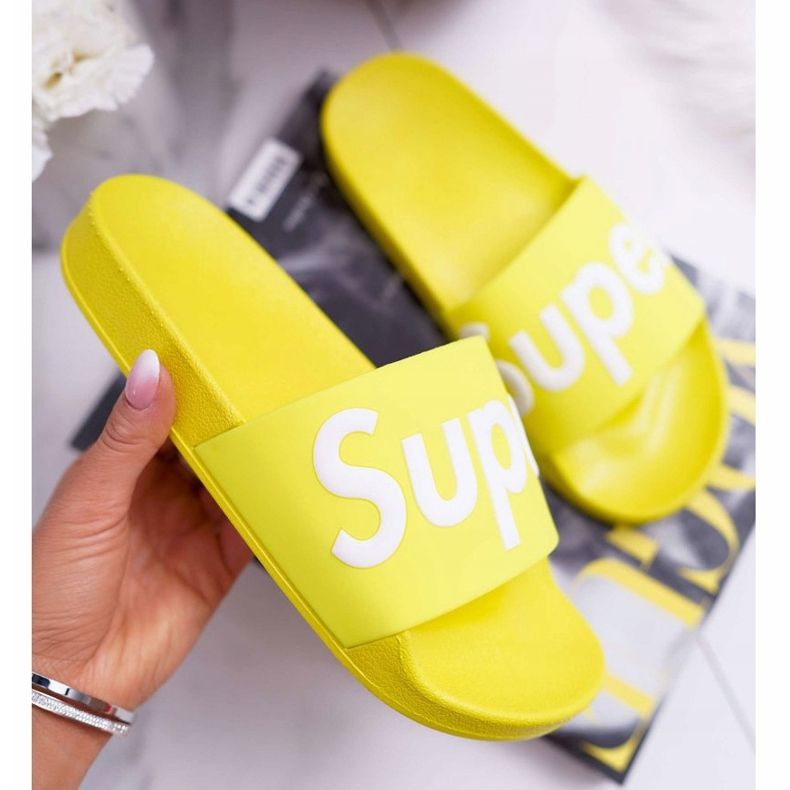 PS1 Pantofole Gialle da Donna Super Losaria giallo 2