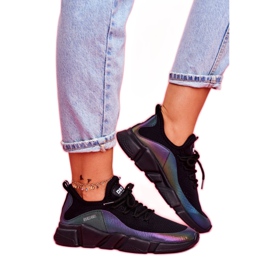Scarpe Sportive Donna Big Star Nere FF274A053 nero multicolore 3