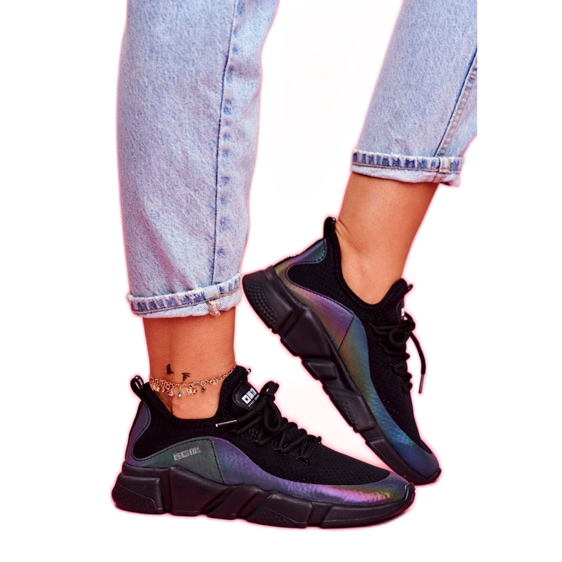 Scarpe Sportive Donna Big Star Nere FF274A053 nero multicolore 3