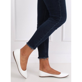Ballerine punta bianca mandorla CD52P White bianco 1