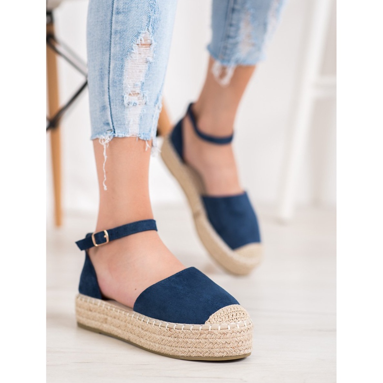 Seastar Espadrillas blu navy sulla piattaforma 1