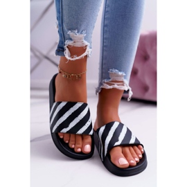 Pantofole nere da donna Aynna nero 2