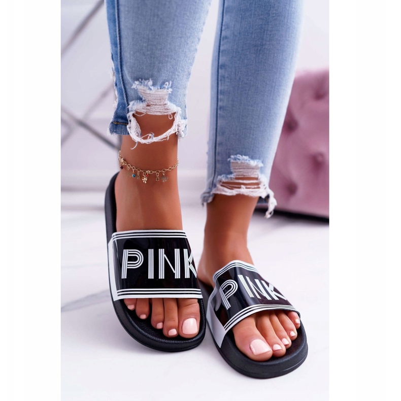 Pantofole da donna nere Vrita nero 2