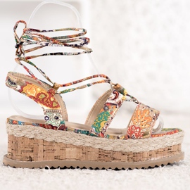 Seastar Zeppe alla moda legate multicolore 2