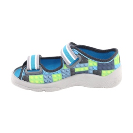 Scarpe per bambini Befado 969X152 blu grigio 1