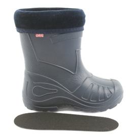 Stivali da pioggia per bambini blu navy Befado 162x103 4