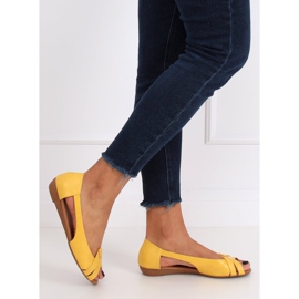 Ballerine taglio miele CC221P Giallo 2