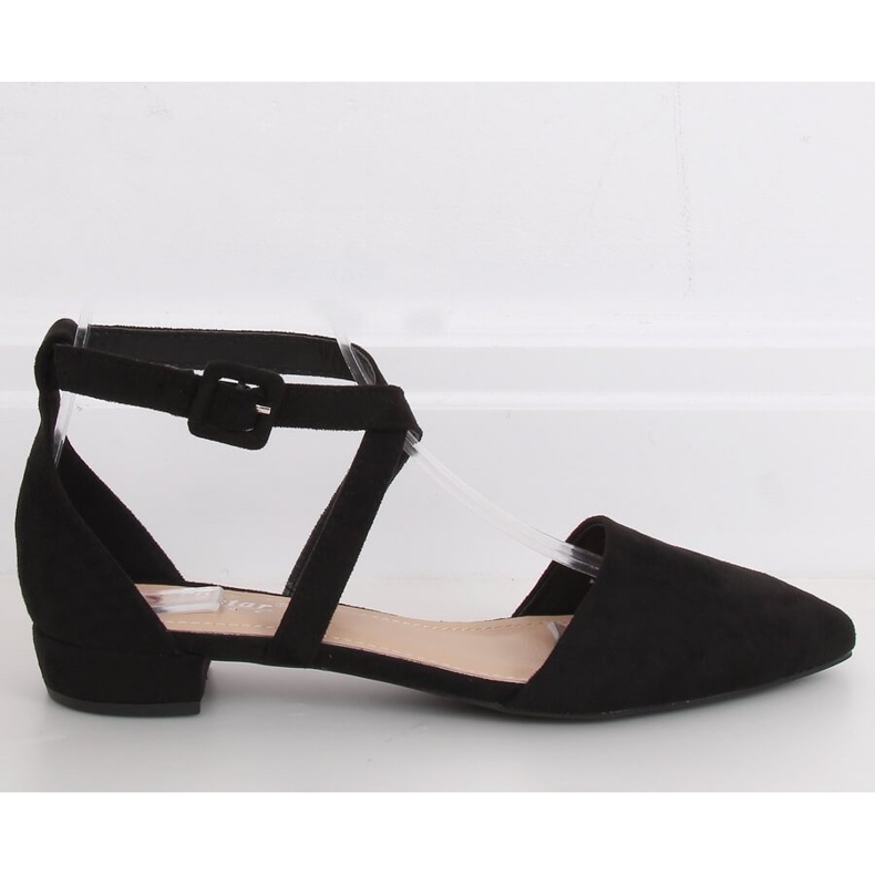 Nero LL-213P Ballerine taglio nero 1