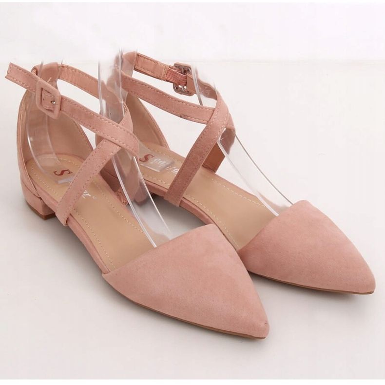 Ballerine rosa ritagliate LL-213P Rosa 1