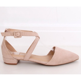 Ballerine taglio beige LL-213P Beige 1