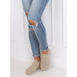 Beige 9924 Scarpe sportive beige 1