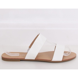 Pantofole bianche semplici S060074 Bianco 2