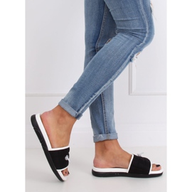Pantofole nere da donna nere G-338 Black nero 2