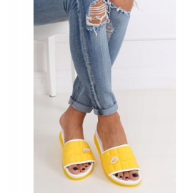Pantofole da donna gialle G-338 Giallo 1