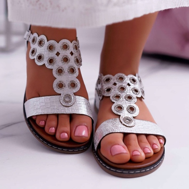 Sandali Bassi da Donna Sergio Leone SK012 Bianco Livian 2