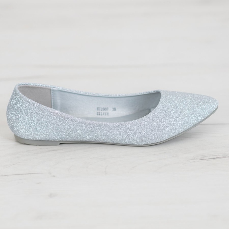 Seastar Ballerine glitterate grigio 2